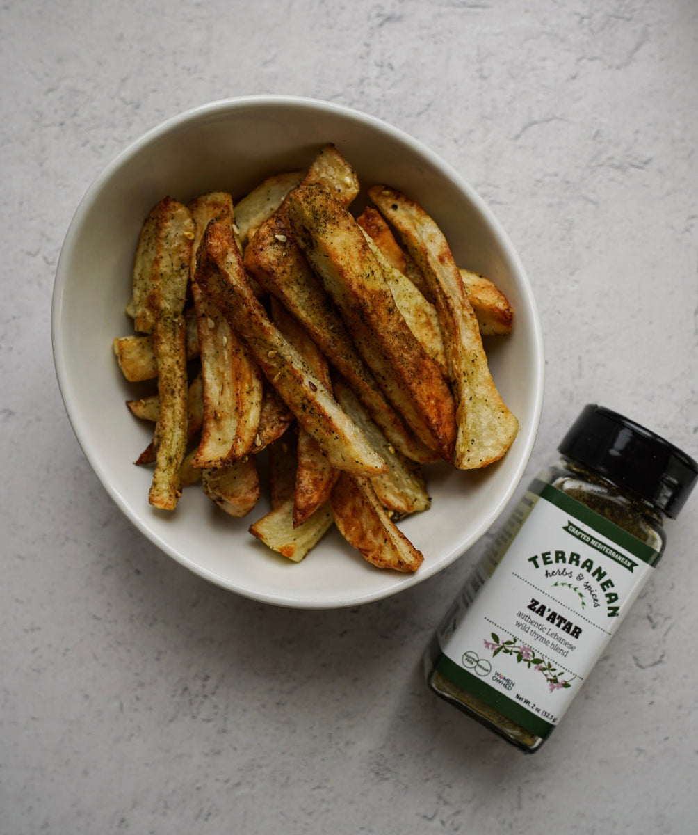 Recipe: Air-Fryer Za’atar Fries – Terranean Spices, Spreads & Snacks