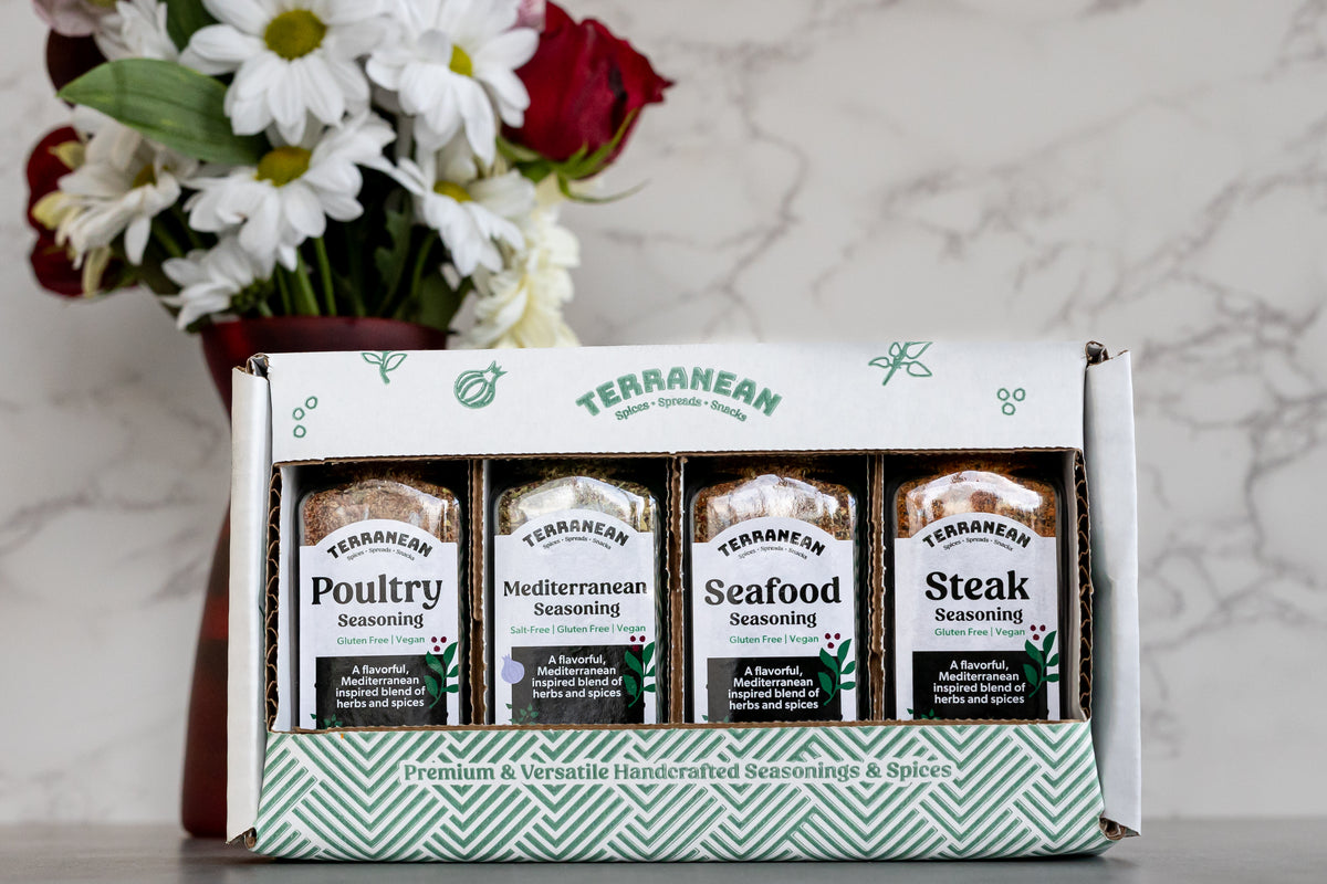 *New* Mediterranean Inspired Seasonings Gift Set