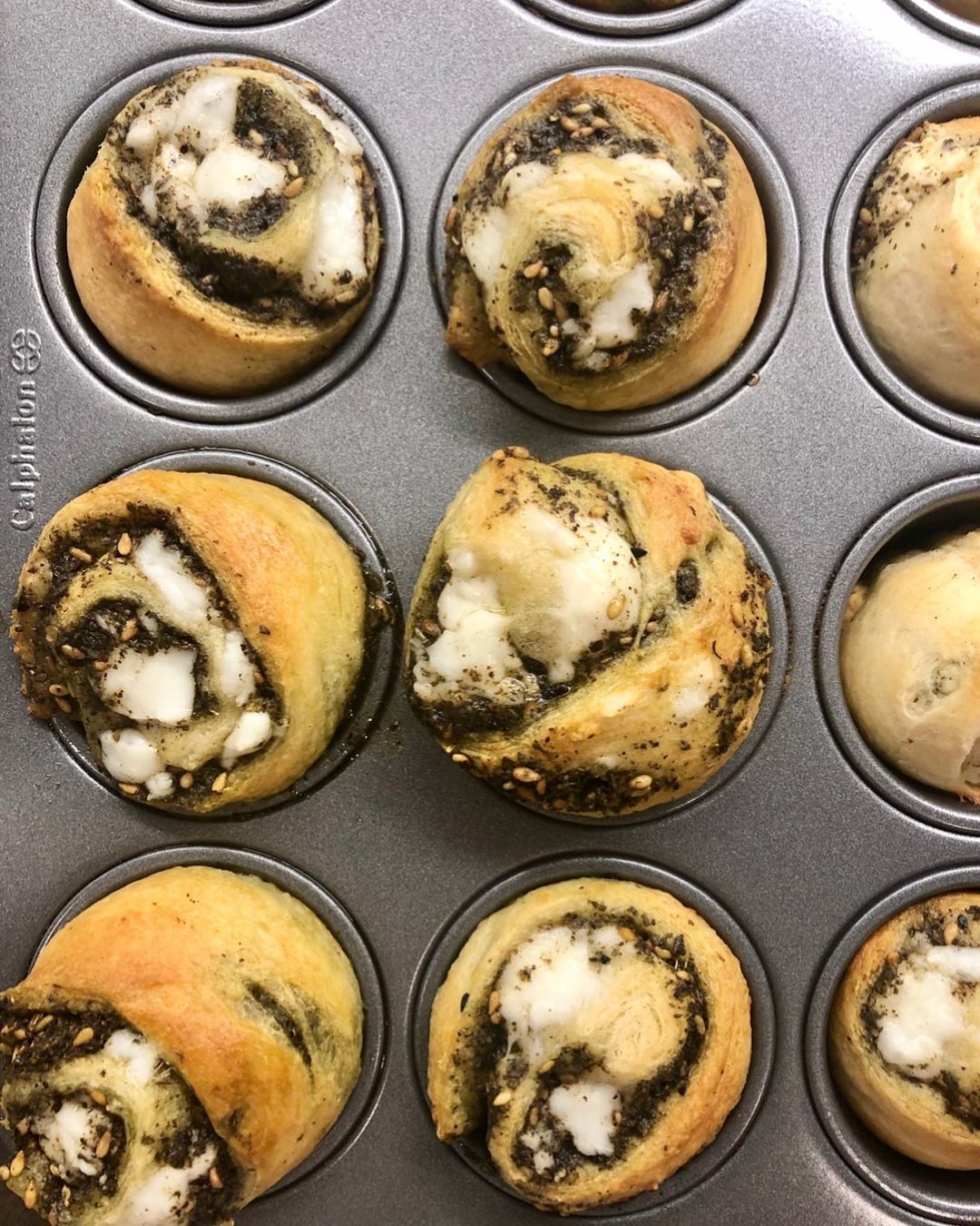Za’atar Feta Pinwheels