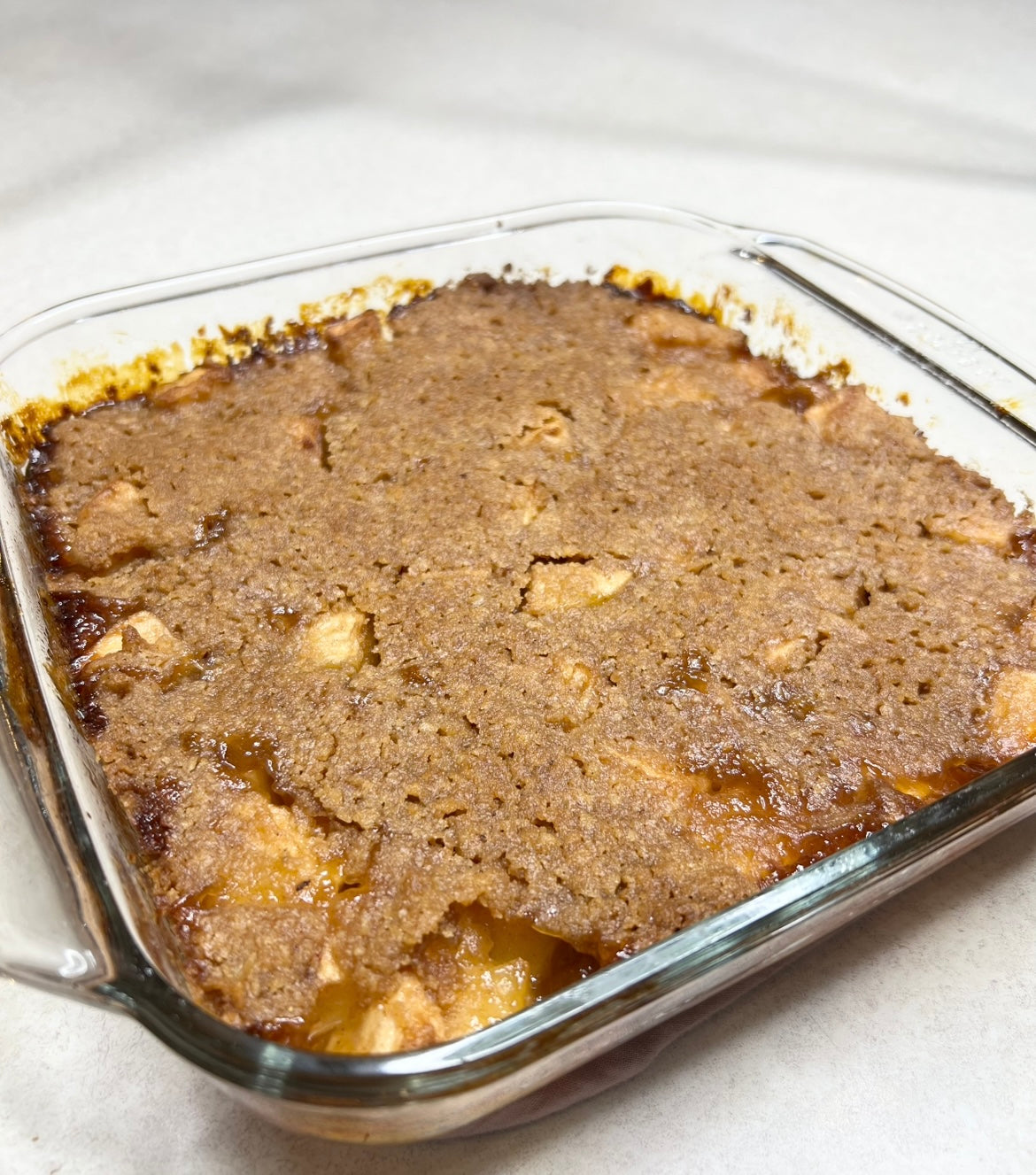 Terranean Pita Chip Apple Crisp