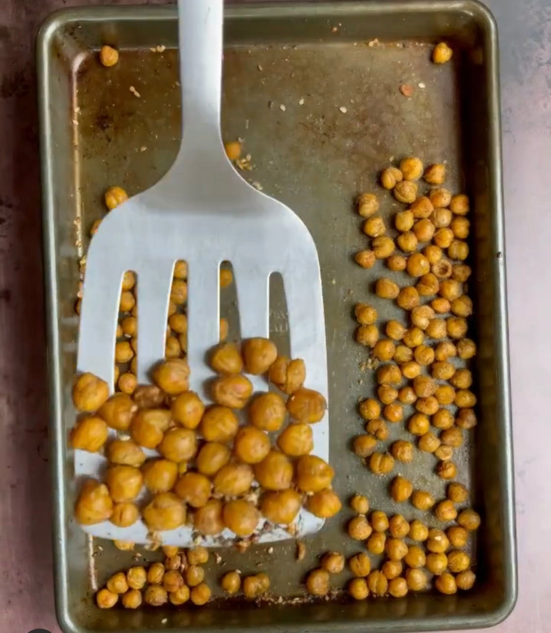 Za’atar Roasted Chickpeas