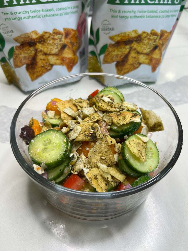 Terranean Pita Chip Greek Salad