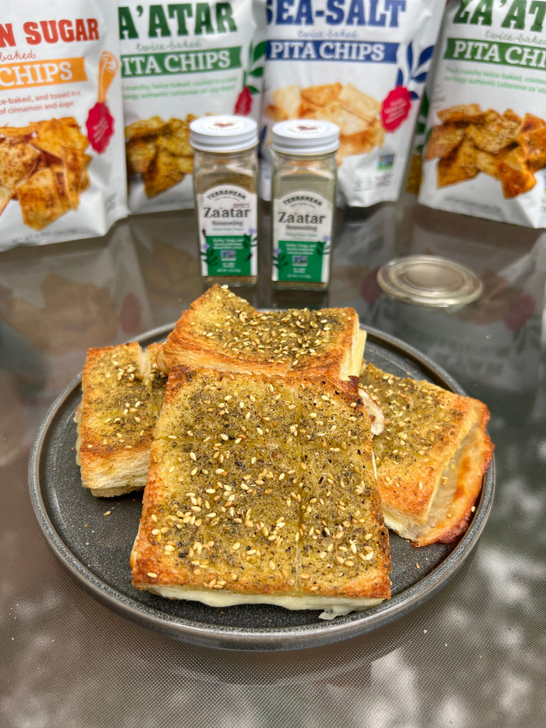 Za'atar Grilled Cheese with Pull-Apart Grooves