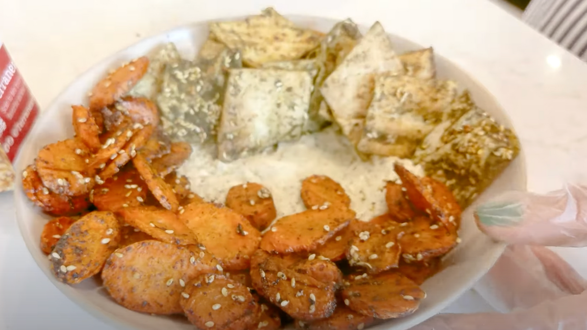 Za’atar Roasted Carrots with Feta Dip