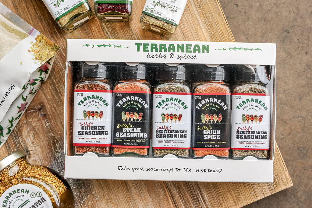 Mediterranean Spice Blend GIFT SET – Terranean Herbs & Spices