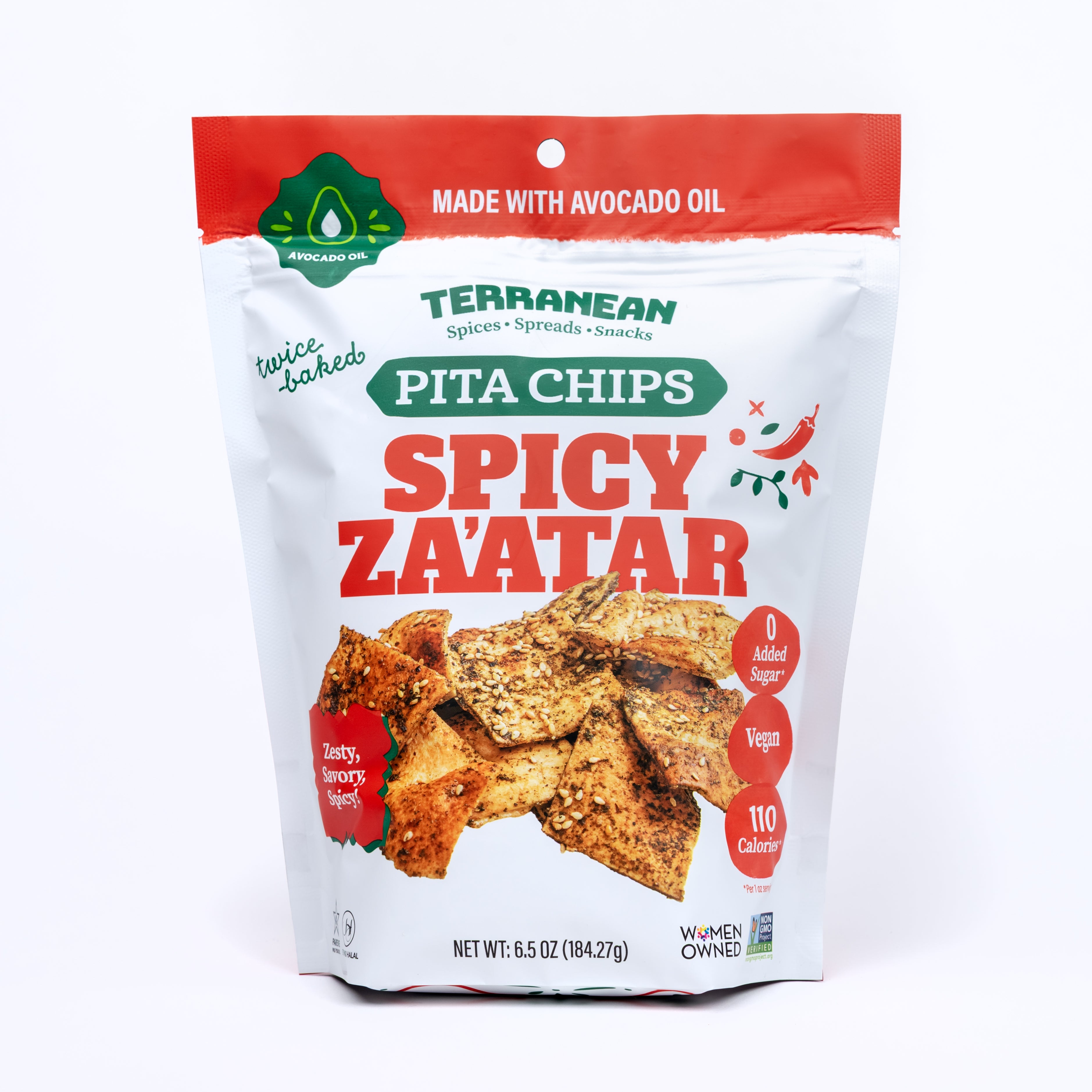 Spicy Za'atar Pita Chips