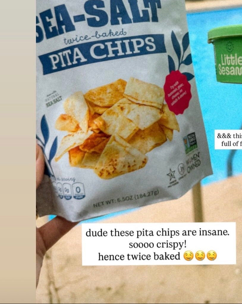 pita chip at pool